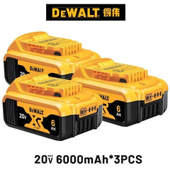 DeWALT 20V MAX Battery Pack – 2Ah/5Ah/6Ah + Charger (Compatible with FlexVolt & DCB Series)