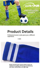 Loogdeel Soccer Socks – Knee-High Compression Sports Socks