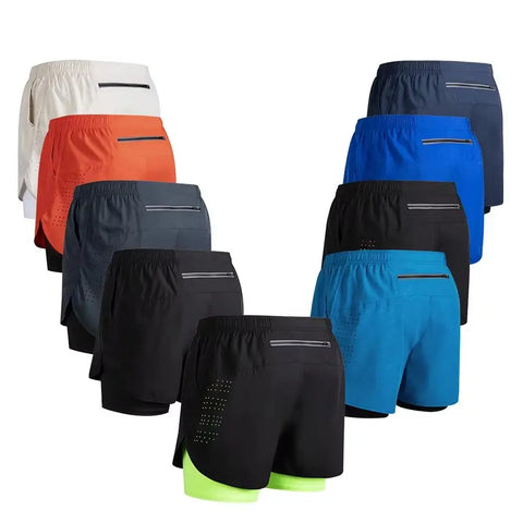 Men’s 2-in-1 Quick-Dry Running Shorts