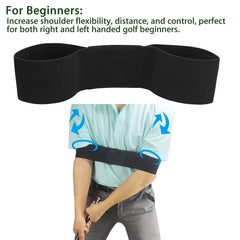 Elastic Golf Swing Trainer Arm Band – Posture Corrector for Beginners