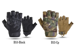 Tactical Half Finger Gloves – Non-Slip Shockproof Outdoor Sports Gear for Men