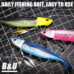 B&U Soft Fishing Lure Set