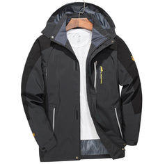 Men’s Waterproof Hiking Jacket – Windproof Outdoor Windbreaker