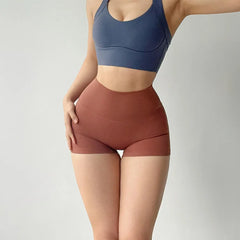 GymHUB High-Waist Hip-Lift Yoga Shorts