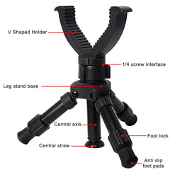 Portable Adjustable Hunting Gun Tripod