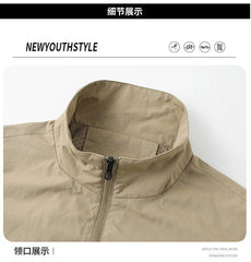 Men’s Plus Size Waterproof Jacket (5XL–8XL)