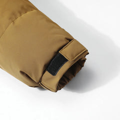 Men’s Windproof Thick Hooded Parka – Winter Casual Warm Outdoor Coat