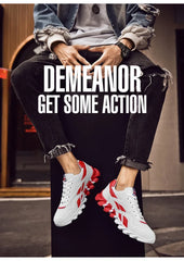 Men’s Casual Sneakers – Lightweight Outdoor Running Shoes