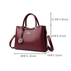 Kangaroo Women’s Large Capacity PU Shoulder Bag