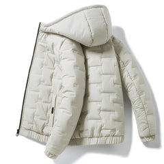 2024 Men’s Cotton Padded Bomber Jacket – Slim Fit Winter Streetwear Coat