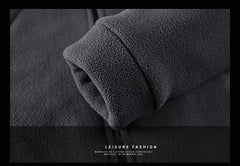 Men’s Thick Fleece Jacket – Warm Winter Outdoor Coat