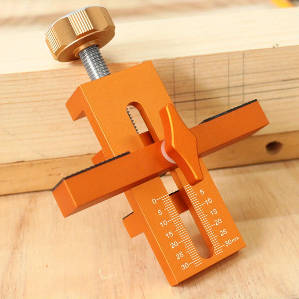 2-in-1 Cabinet Door Installation Positioner – Mounting Jig for 6/8/10mm Panels