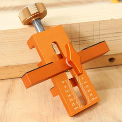 2-in-1 Cabinet Door Installation Positioner – Mounting Jig for 6/8/10mm Panels