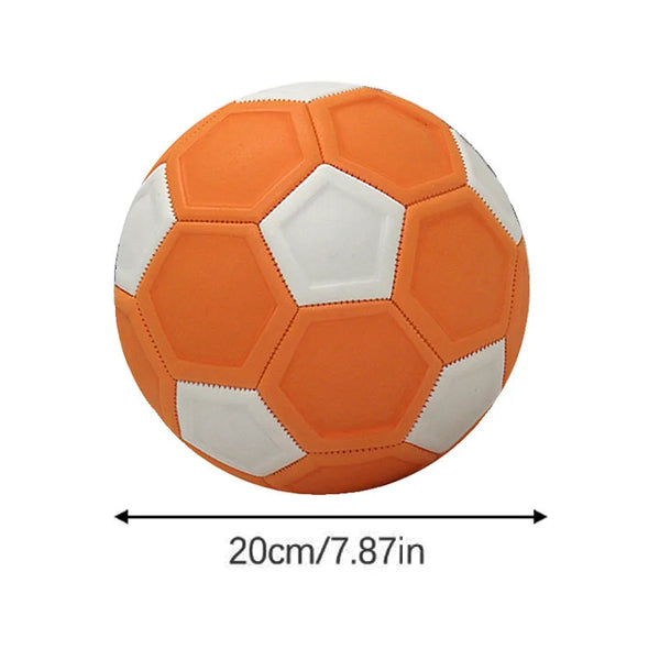 Size 5 Curve Line Soccer Ball – Youth Training & Match Football, Orange