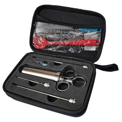 BBQ Meat Marinade Injector Syringe with 3 Stainless Steel Needles – Flavor Infuser for Steak, Pork & Chicken