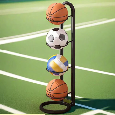 Indoor Children’s Sports Ball Storage Rack