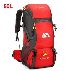 50L Waterproof Hiking Backpack – Large Travel Rucksack for Camping, Climbing & Outdoor Sports