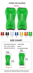 Loogdeel 2-Pair Kids’ Soccer Shin Guards with Socks – Youth Protective Gear