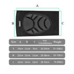Compression Elbow Pads – Sports Protector Braces (1 Pair)