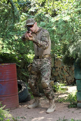 Men’s Multicam Tactical Uniform Set — Shirt & Pants for Hunting & Military Use