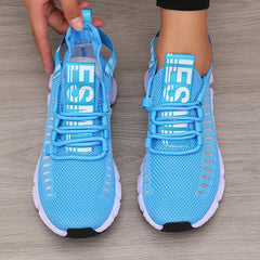 Unisex Lightweight Mesh Sports Shoes – Breathable Jogging & Casual Sneakers