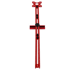 3-in-1 Router Groove & Circle Cutting Jig – Adjustable Aluminum Woodworking Bracket