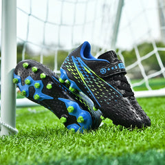 Kids’ Ultralight Football Boots – Non-Slip Outdoor Soccer Shoes