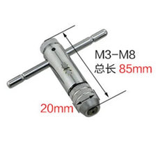Adjustable Ratchet T-Handle Tap Wrench