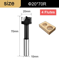Tideway Forstner Gang Drill Bit – 70mm Alloy Hole Opener