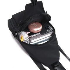 Women’s Korean-Style Nylon Chest Backpack