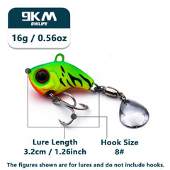 Crankbait & Spinner Fishing Lures 9–16g