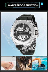 Black Sports Watch – Kids, Students & Men