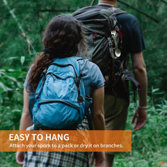 5-in-1 Tactical Spork – Stainless Steel Multi-Tool Camping Utensil