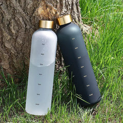 1L Motivational Sports Water Bottle – Portable & Reusable