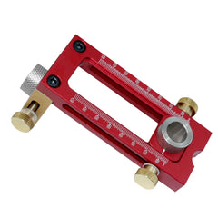 2-in-1 Doweling Jig & Drill Guide – Woodworking Hole Punch Locator