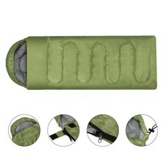 Ultralight 4-Season Waterproof Camping Sleeping Bag – Warm Envelope Design for Outdoor Hiking & Travel