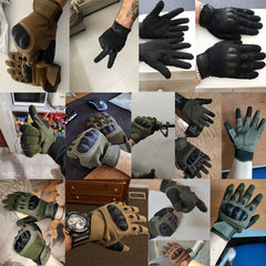 Touch Screen Tactical Gloves – Anti-Skid Outdoor Combat & Cycling Gear for Men