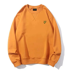 2025 LYLE Cotton O-Neck Sports Hoodie – Eagle Logo Unisex Casual Sweatshirt