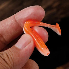 10-Pcs T-Tail Soft Fishing Baits