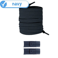 Elastic No-Tie Shoelaces with Press Lock