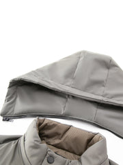 Men’s Thick Warm Cotton Jacket – Autumn Winter Business Casual Coat