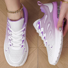 Women’s Air Cushion Sneakers – Breathable Walking Shoes