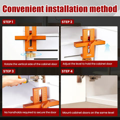 2-in-1 Cabinet Door Installation & Positioning Jig