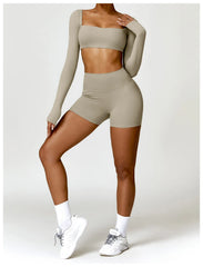 Women’s Quick-Dry Square Neck Gym Top