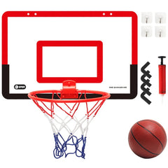 Adjustable Kids Indoor Basketball Hoop – Wall-Mounted Safe Play Set