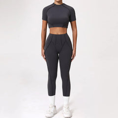 Women’s Seamless High-Waist Yoga Set