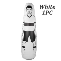 175CM Soccer Inflatable Training Dummy – Portable Football Practice Mannequin for Goalkeeper & Defender Drills