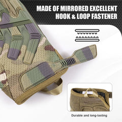 Tactical Half Finger Gloves – Non-Slip Shockproof Outdoor Sports Gear for Men