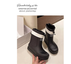 Women’s Waterproof Non-Slip Rain Boots – Soft, Comfortable & Stylish Outdoor Footwear