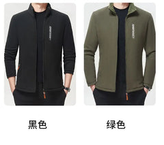 Men’s Winter Fleece Jacket – Thick Warm Windproof Outdoor Coat